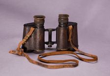 Binoculars used by Peter L. Robinson, Sr. during World War I, ca. 1917. Creator: Unknown