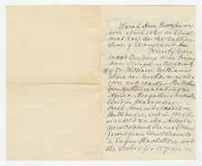 Biography of Sarah Ann Blunt Crozley, December 1884. Creator: Unknown