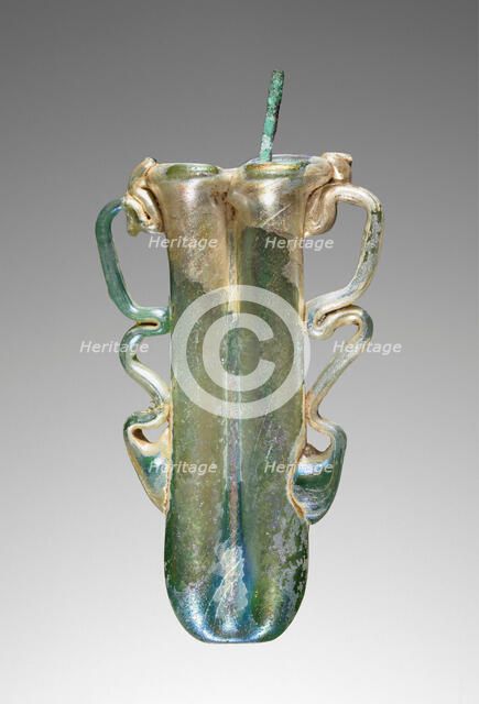 Bipartite Kohl Tube, 3rd-4th century A.D. Creator: Unknown.