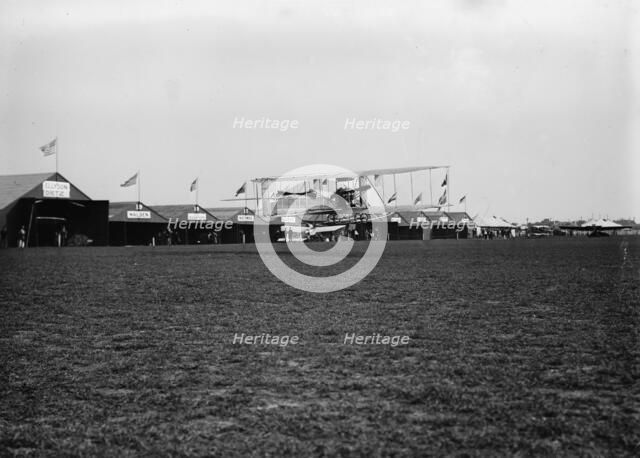 Biplane of George W. Beatty, 1914. Creator: Bain News Service.