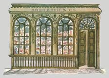 Birch's shop front, City of London, (1928). Creator: Unknown