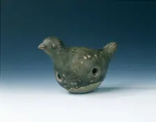 Bird whistle, Tang/Five dynasties, China, 8th-10th century. Creator: Unknown