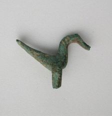 Bird with Flat Tail, Geometric Period (800-600 BCE). Creator: Unknown