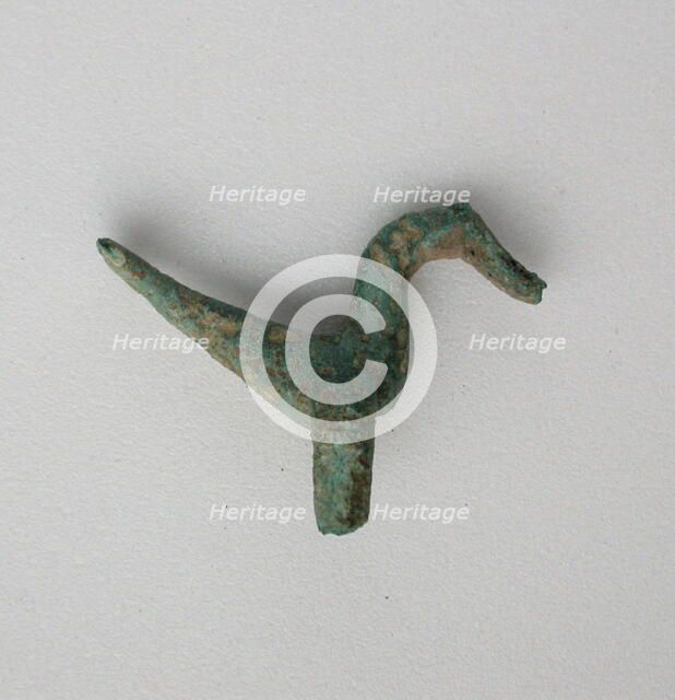 Bird with Flat Tail, Geometric Period (800-600 BCE). Creator: Unknown.