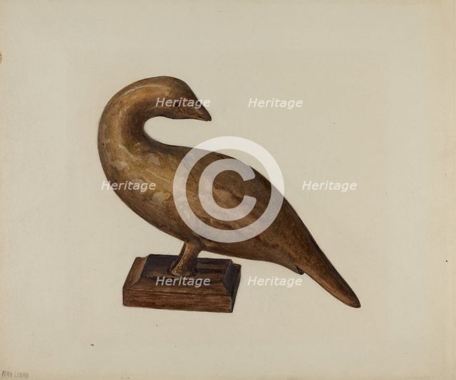 Bird, c. 1937. Creator: Mina Lowry.