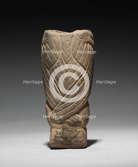 Bird Effigy Pipe, c 500 bc. Creator: Unknown.