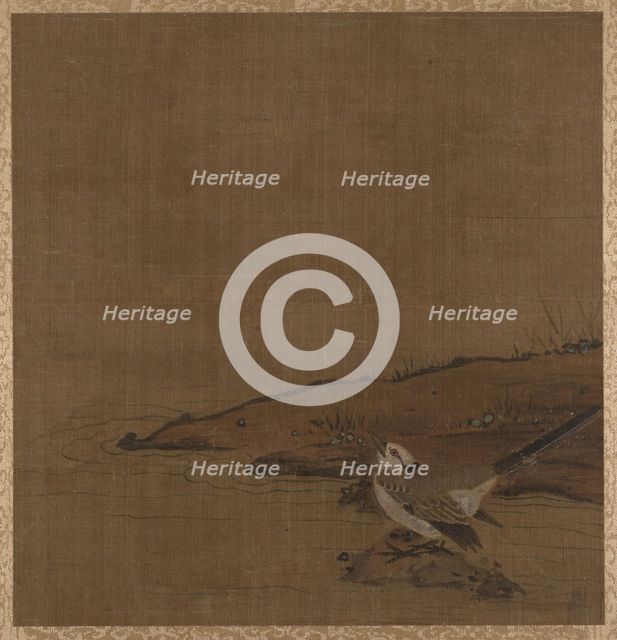 Bird Near Water (from Album of Studies by Modern Artists, no. 62). Creator: Unknown.