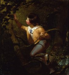 Bird Nesting, 1837. Creator: Emanuel Gottlieb Leutze