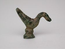 Bird on Broken Stand, Geometric Period (early 7th century BCE). Creator: Unknown