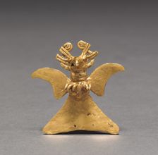 Bird Pendant, 1000-1500. Creator: Unknown