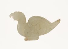 Bird Pendant, Eastern Zhou dynasty, c. 770-256 B.C. c. 4th/3rd century B.C. Creator: Unknown
