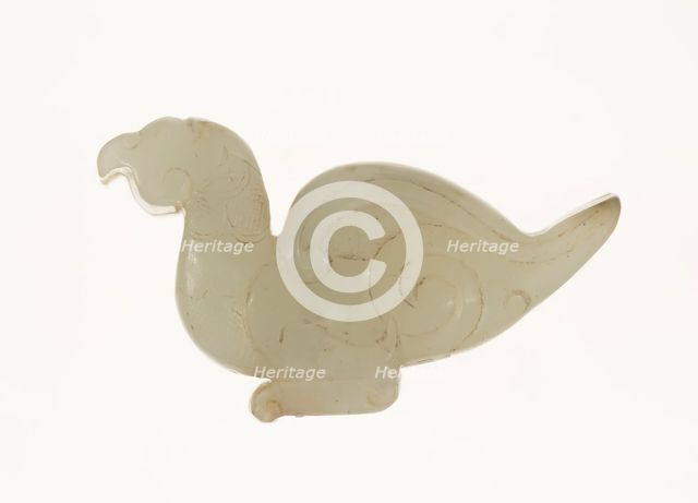 Bird Pendant, Eastern Zhou dynasty, c. 770-256 B.C. c. 4th/3rd century B.C. Creator: Unknown.
