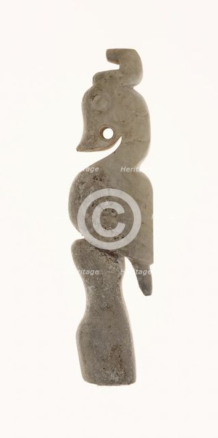 Bird Pendant, Shang or Western Zhou period, 13th/10th century B.C. Creator: Unknown.
