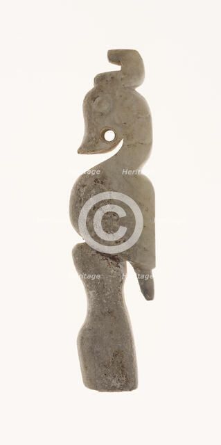 Bird Pendant, Shang or Western Zhou period, 13th/10th century B.C. Creator: Unknown.