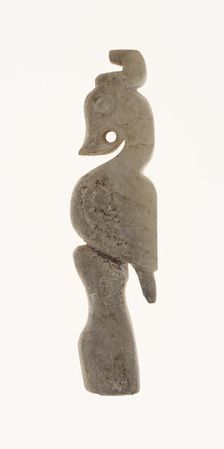 Bird Pendant, Shang or Western Zhou period, 13th/10th century B.C. Creator: Unknown