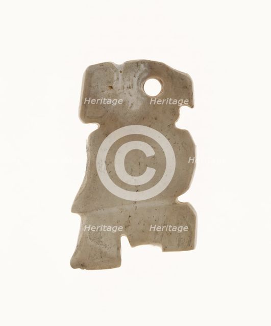 Bird Pendant, Shang period, 13th-11th century B.C. Creator: Unknown.