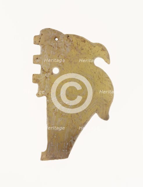 Bird Pendant, Shang period, 13th-11th century B.C. Creator: Unknown.