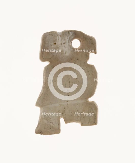 Bird Pendant, Shang period, 13th-11th century B.C. Creator: Unknown.