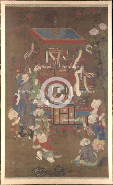 Bird peddler, late 15th-early 16th century. Creator: Unknown.