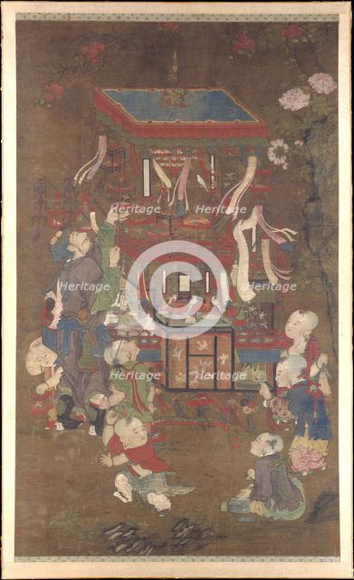 Bird peddler, late 15th-early 16th century. Creator: Unknown.
