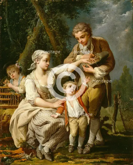 Bird's Nest, 1783-1785. Creator: Jean-Baptiste Charpentier the elder.