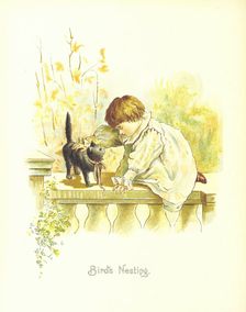 Bird's Nesting, 1892. Creator: Unknown