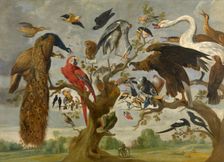 Bird's Concert, Betveen 1650 and 1670. Creator: Vos, Pauwel, de (1596-1678)