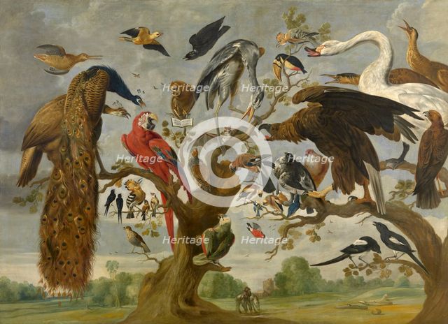 Bird's Concert, Betveen 1650 and 1670. Creator: Vos, Pauwel, de (1596-1678).