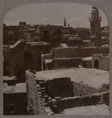 Bird's-eye view of Lydda c1900