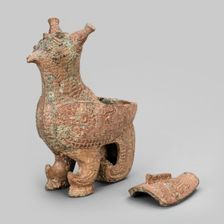 Bird-Shaped Container (zun), Late Shang dynasty (13th century-1046 B.C.). Creator: Unknown