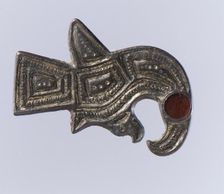 Bird-Shaped Brooch, Frankish, 550-600. Creator: Unknown