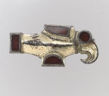 Bird-Shaped Brooch, Frankish, 500-600. Creator: Unknown