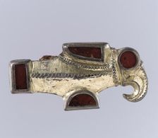 Bird-Shaped Brooch, Frankish, 500-600. Creator: Unknown
