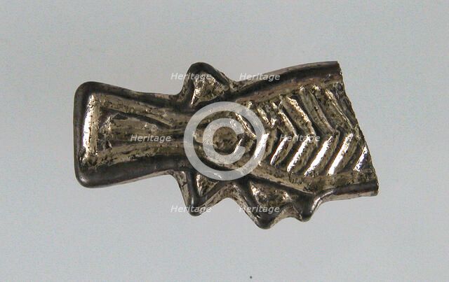 Bird-Shaped Brooch, Frankish, ca. 500-550. Creator: Unknown.