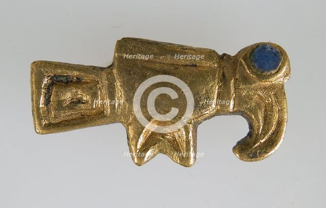 Bird-Shaped Brooch, Frankish, late 5th-early 6th century. Creator: Unknown.