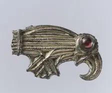 Bird-Shaped Brooch, Frankish, late 5th-early 6th century. Creator: Unknown