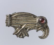 Bird-Shaped Brooch, Frankish, late 5th-early 6th century. Creator: Unknown
