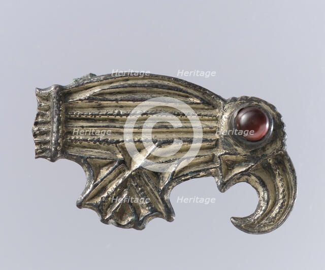 Bird-Shaped Brooch, Frankish, late 5th-early 6th century. Creator: Unknown.