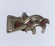 Bird-Shaped Brooch, Frankish, late 6th century. Creator: Unknown