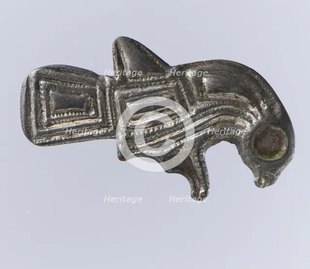 Bird-Shaped Brooch, Frankish, second half 6th century. Creator: Unknown.