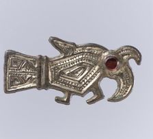 Bird-Shaped Brooch, Frankish, second half 6th century. Creator: Unknown