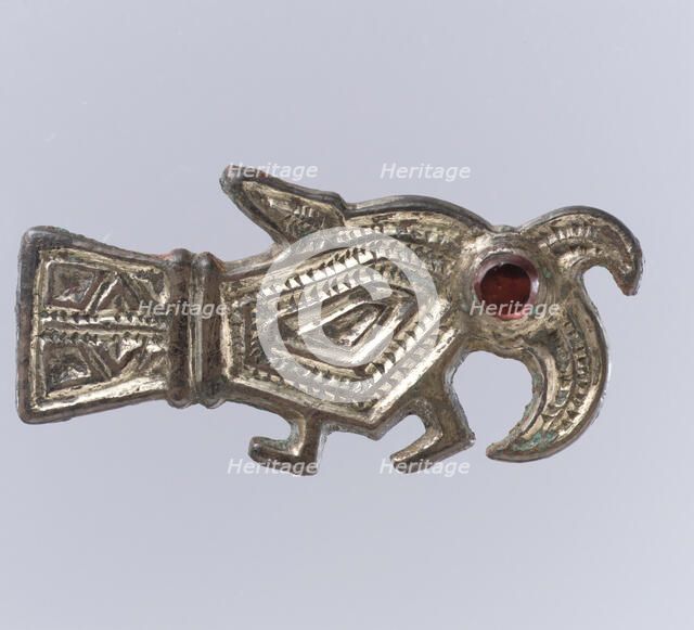 Bird-Shaped Brooch, Frankish, second half 6th century. Creator: Unknown.