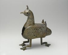 Bird-Shaped Incence Burner, 12th-13th century. Creator: Unknown
