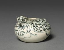 Bird-Shaped Jar, 1400s. Creator: Unknown