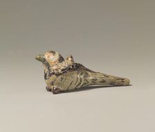 Bird-Shaped Pendant with Marvered Body, Syria, 13th century. Creator: Unknown