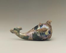 Bird-shaped Pendant with Brown Wings (Toy?), Syria, 13th century. Creator: Unknown