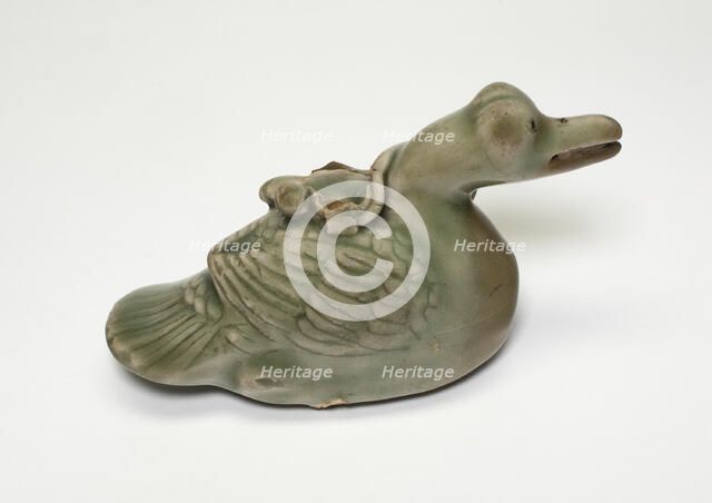 Bird-Shaped Water Dropper, Korea, Goryeo dynasty (918-1392), mid-12th century. Creator: Unknown.