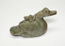Bird-Shaped Water Dropper, Korea, Goryeo dynasty (918-1392), mid-12th century. Creator: Unknown