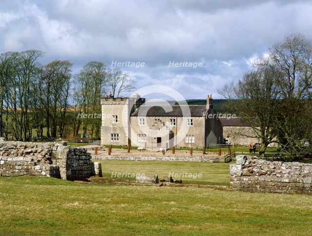 Birdoswald Fort, Hadrian's Wall, Cumbria, 2010. Artist: Graeme Peacock.