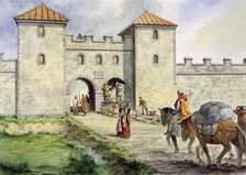Birdoswald Roman Fort, c3rd century, (c1990-2010). Artist: Philip Corke